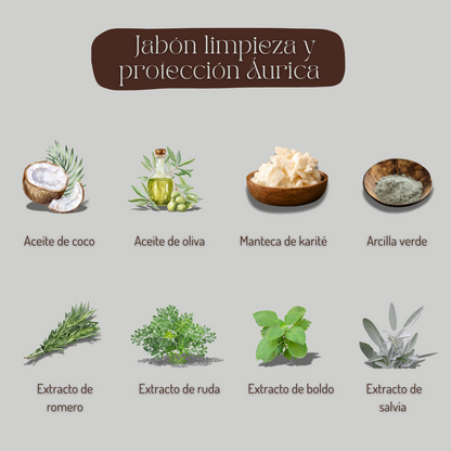 Jabón Limpieza y Protección Aurica