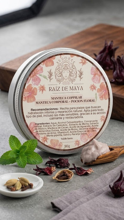 Manteca Corporal Poción Floral 180g